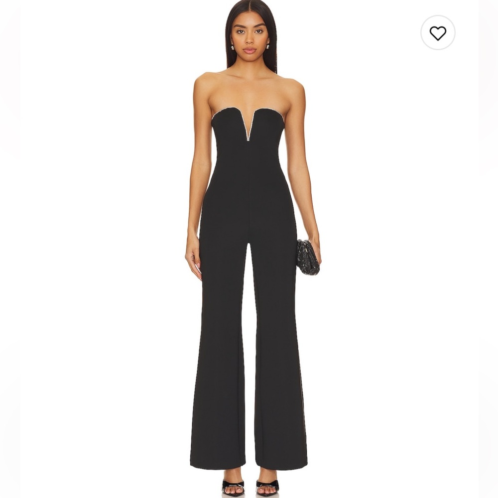 Good American Crystal Scuba Jumpsuit